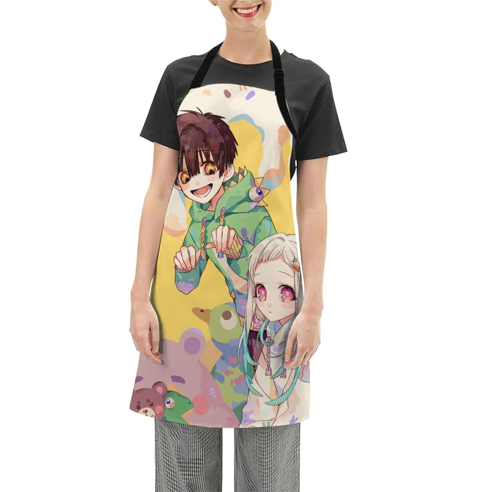 Amazon.co.jp: 地縛少年花子くん 花子くん 八尋寧々 エプロン カフェ